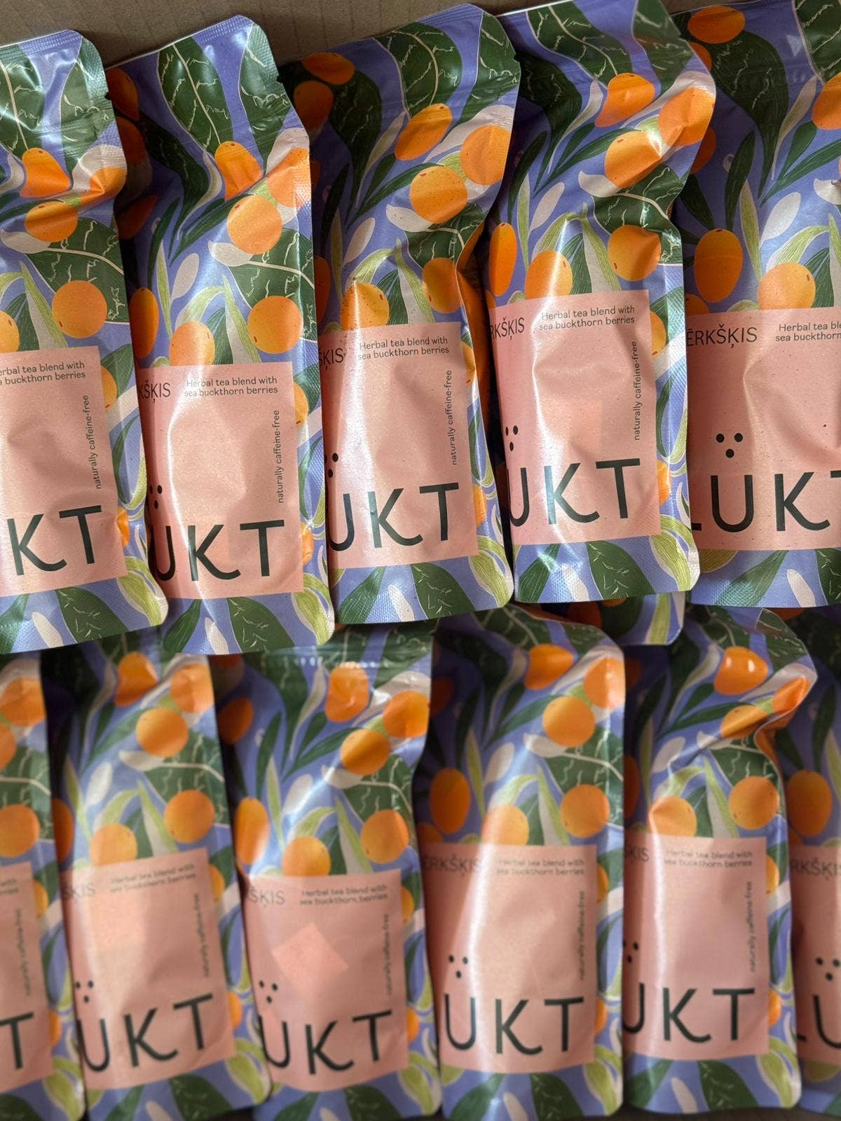 Ekologiška žolelių arbata su šaltalankiais