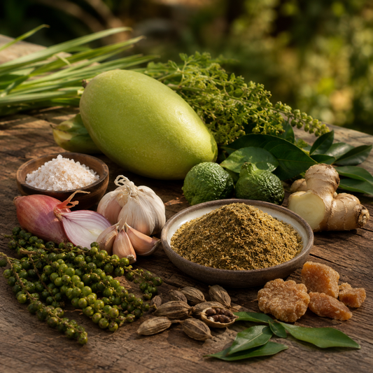 La Plantation žaliųjų Kampot pipirų RUB mišinys marinavimui 50 g
