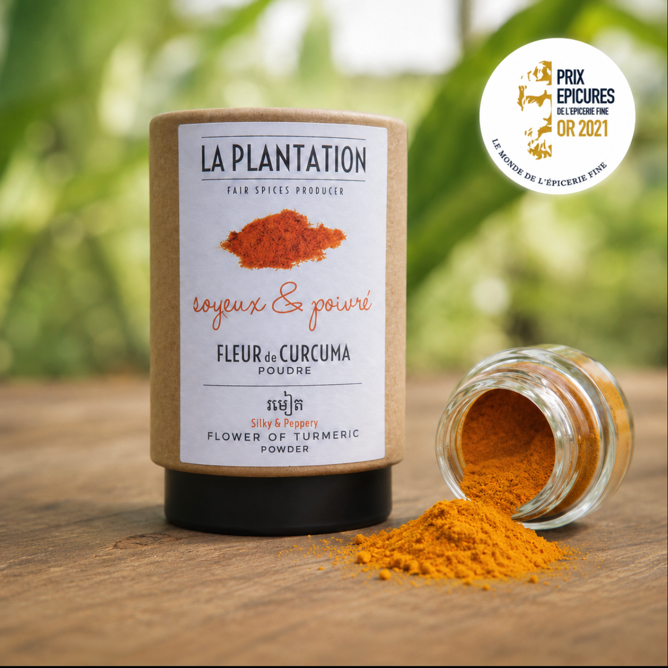 La Plantation ciberžolės milteliai 50g