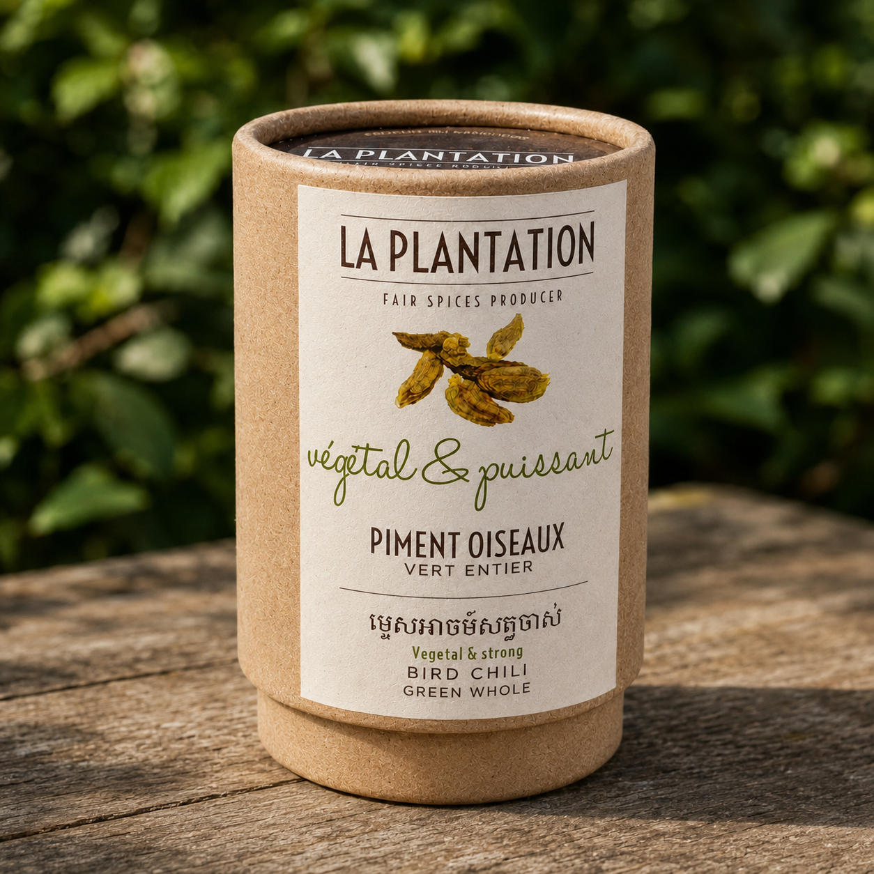La Plantation žaliosios Bird’s Eye aitriosios paprikos 15 g