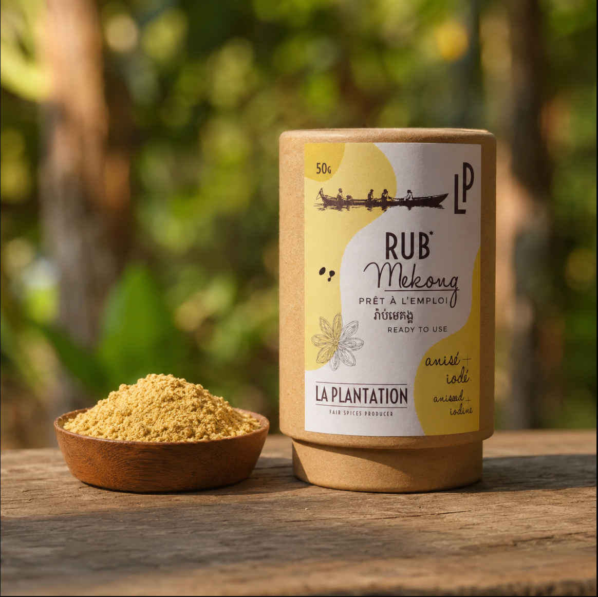 La Plantation Mekong RUB prieskonių mišinys marinavimui 50 g