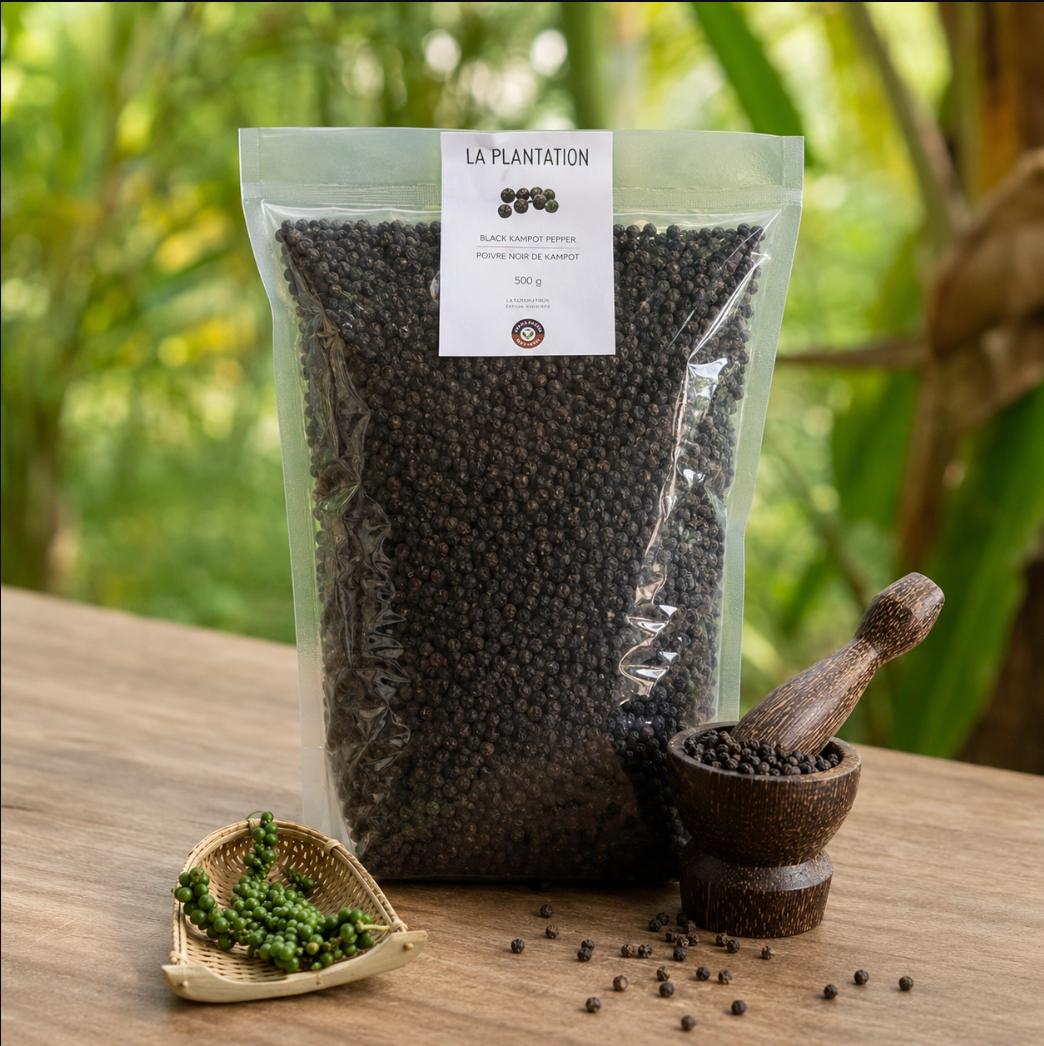 Juodieji Kampot pipirai