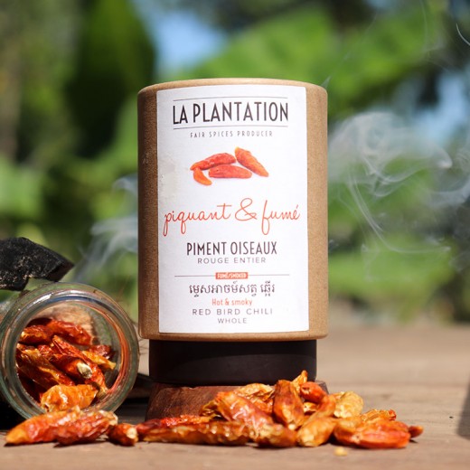 La Plantation rūkytos Bird aitriosios paprikos 15g